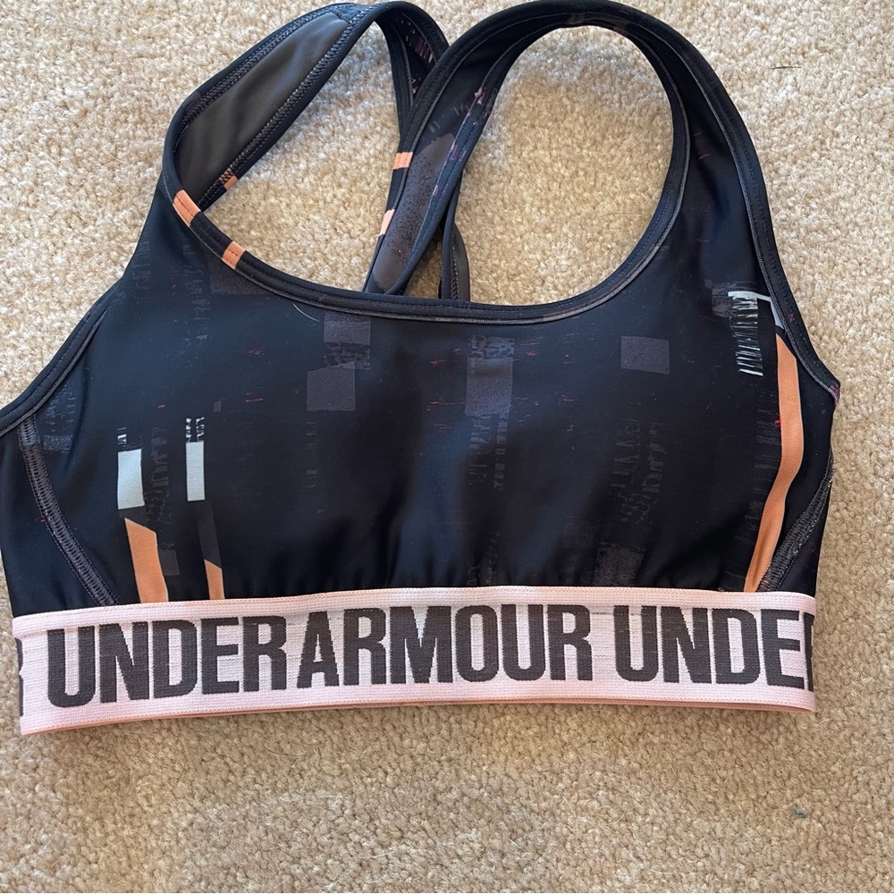 Under Armour Padded Patterned Sports Bra